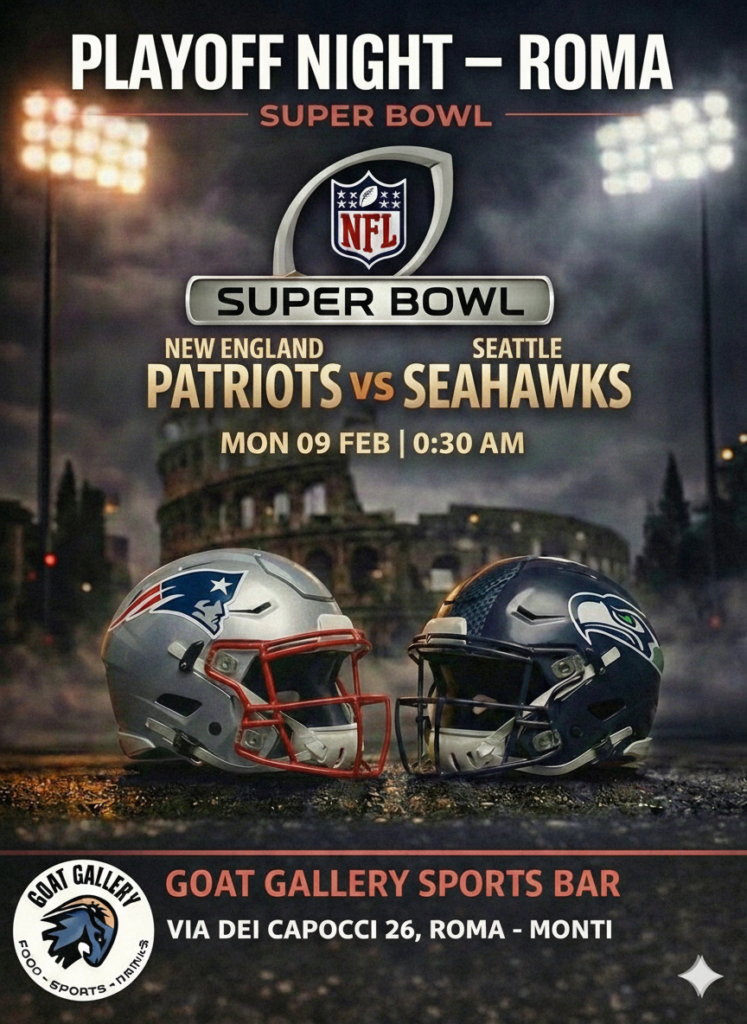 watch Super Bowl live in Rome